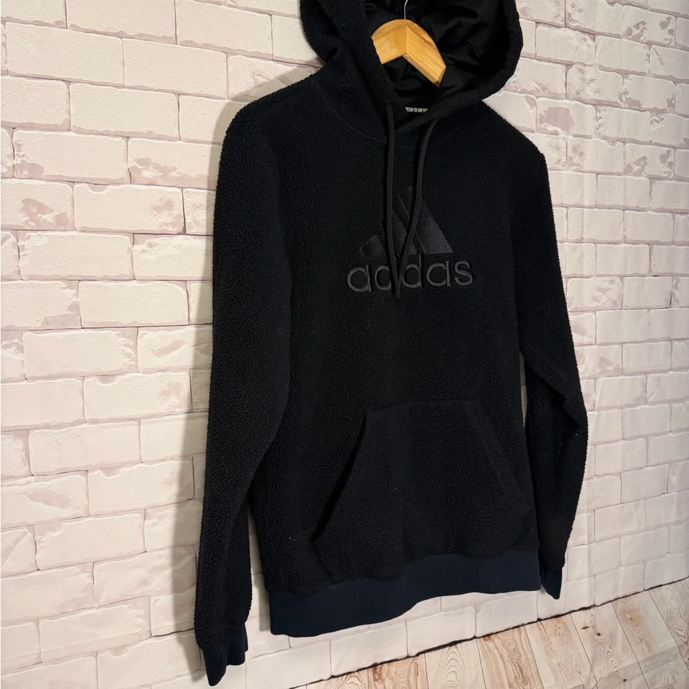 Adidas‎ Women’s Textured Black Hoodie